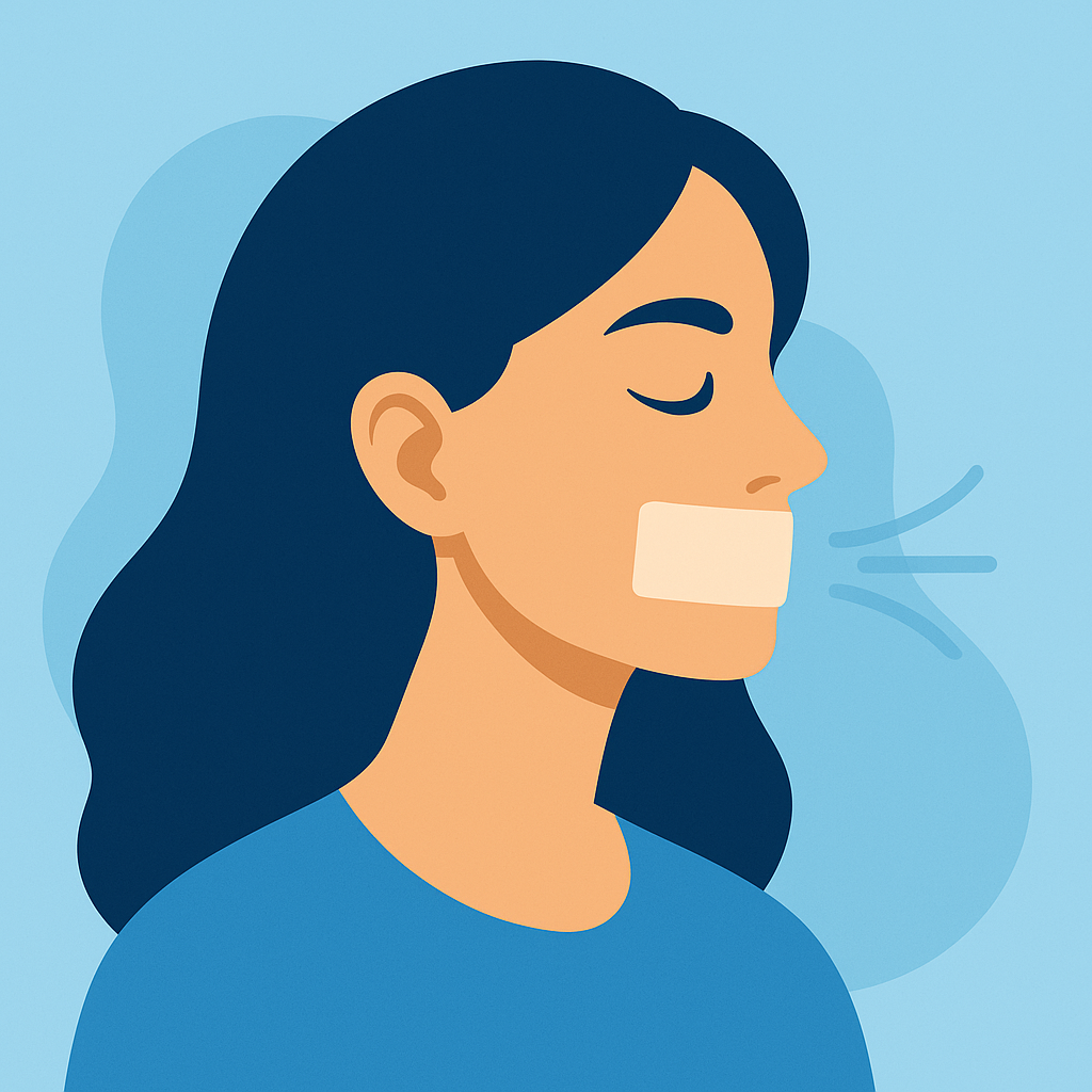 Waarom mondademhaling slecht is en hoe mondtape helpt